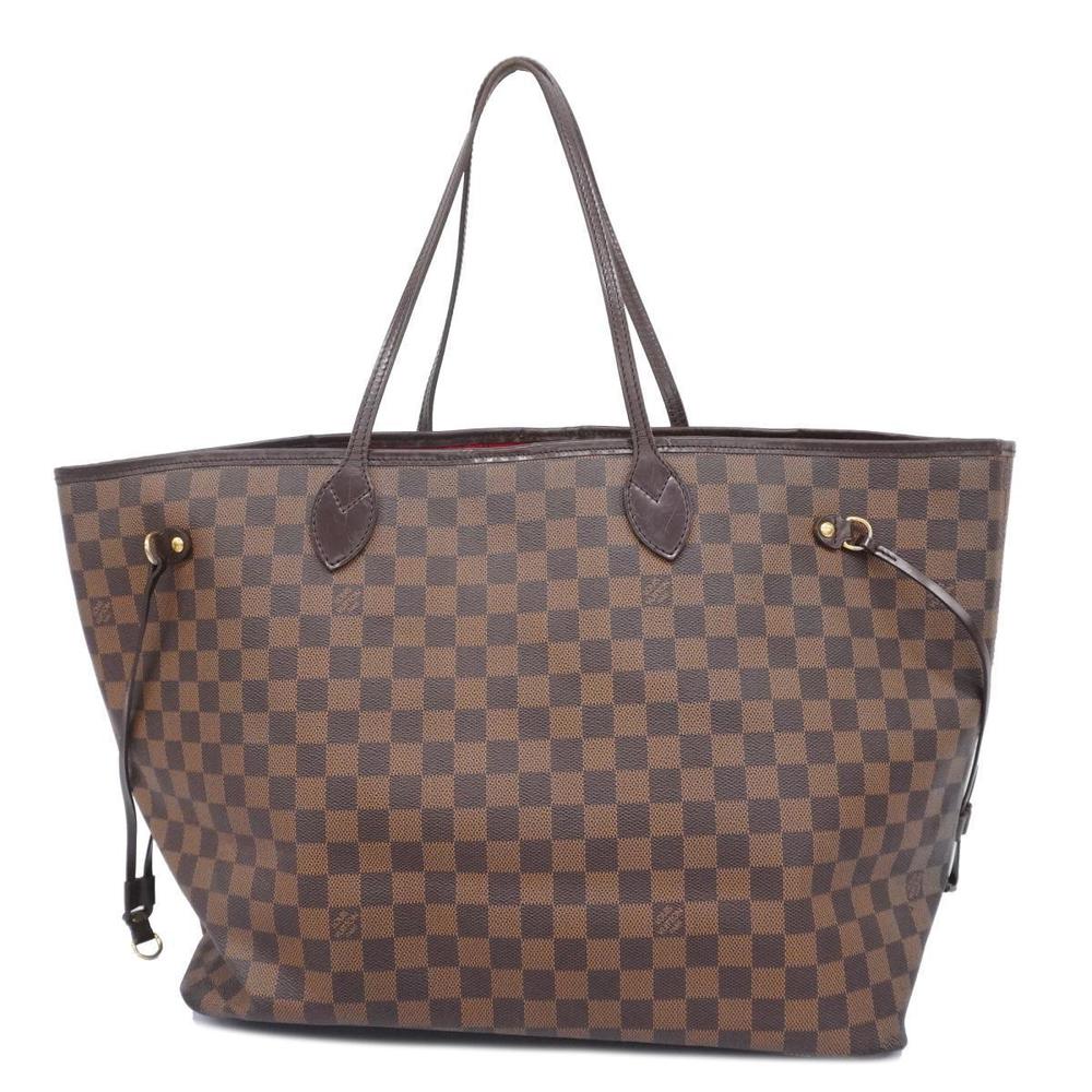 Louis Vuitton Neverfull GM Damier Tote Bag Ebene